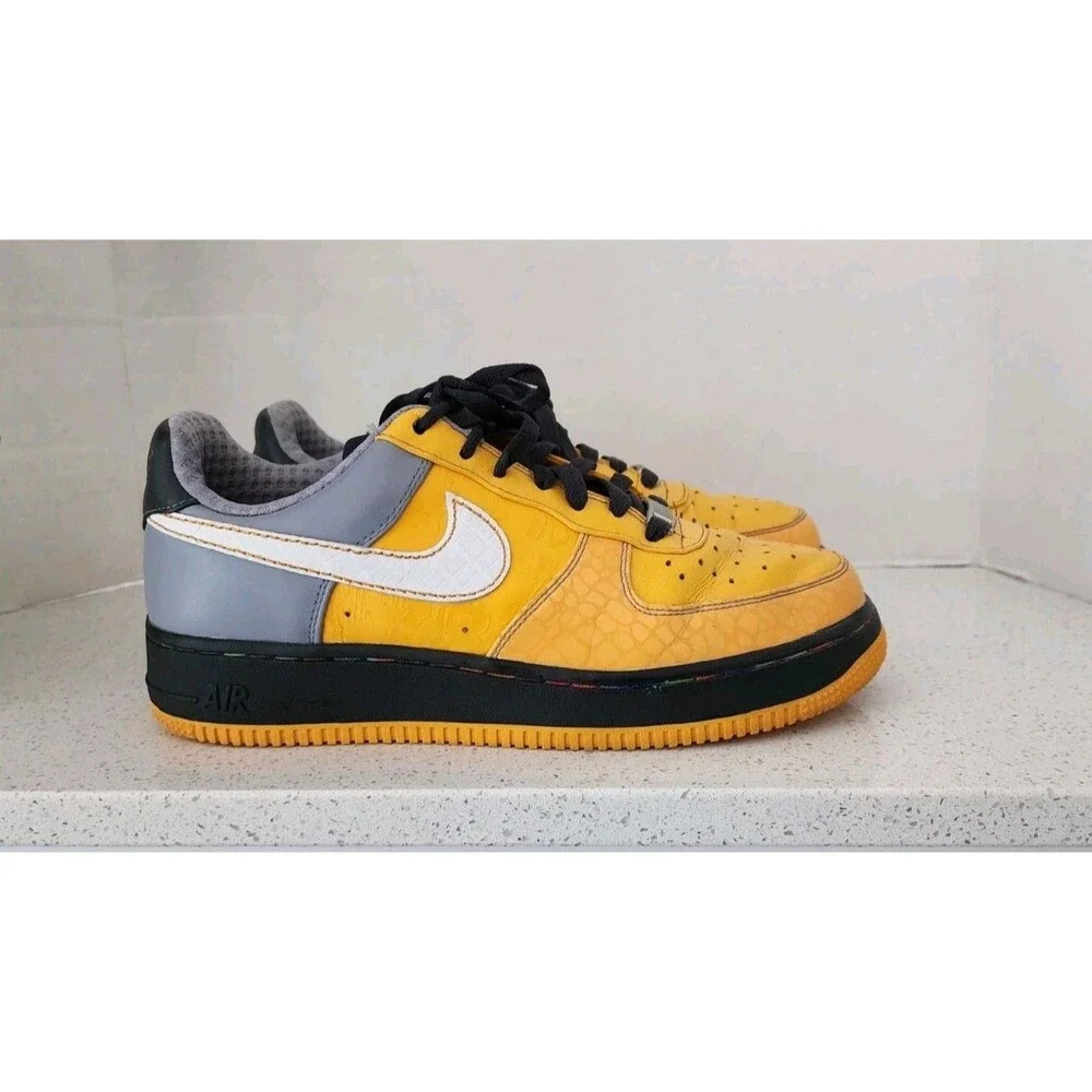Nike Air Force XXV 315517-711 Yellow/Gray/White SZ 7Y